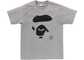 BAPE Ape Face Tee Gray