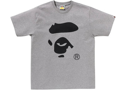 BAPE Ape Face Tee Gray - product view 2
