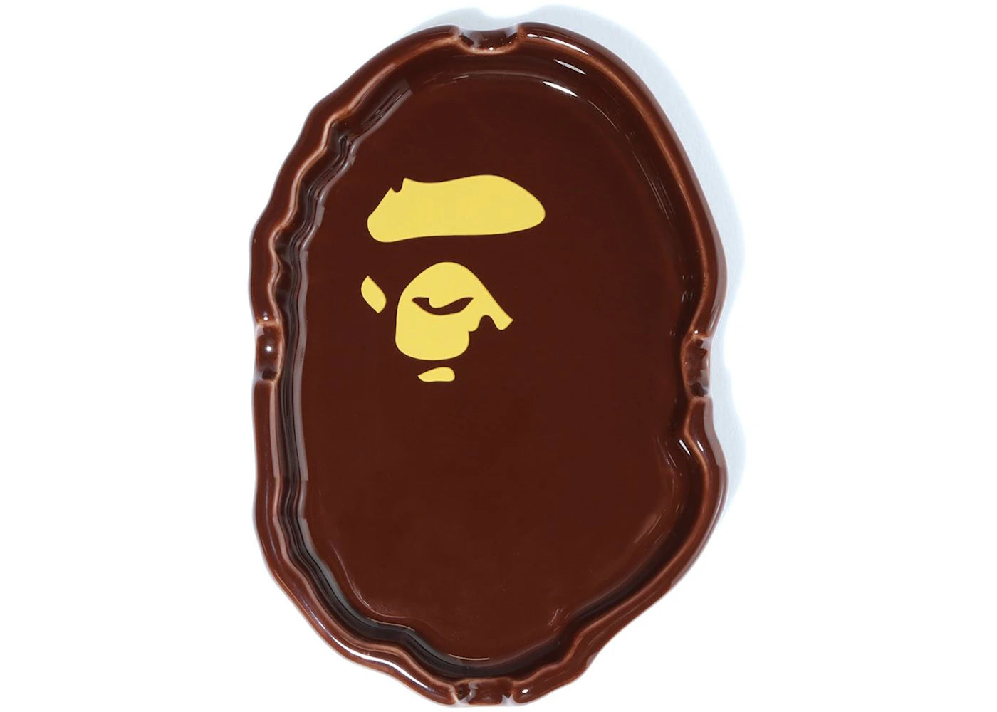 BAPE Ape Head Ashtray Brown - vue secondaire B
