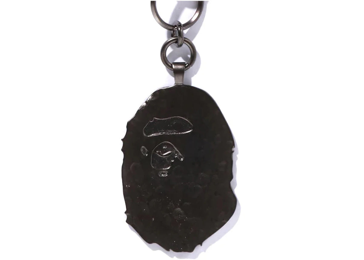 BAPE Ape Head Chain Necklace Black - vue secondaire B