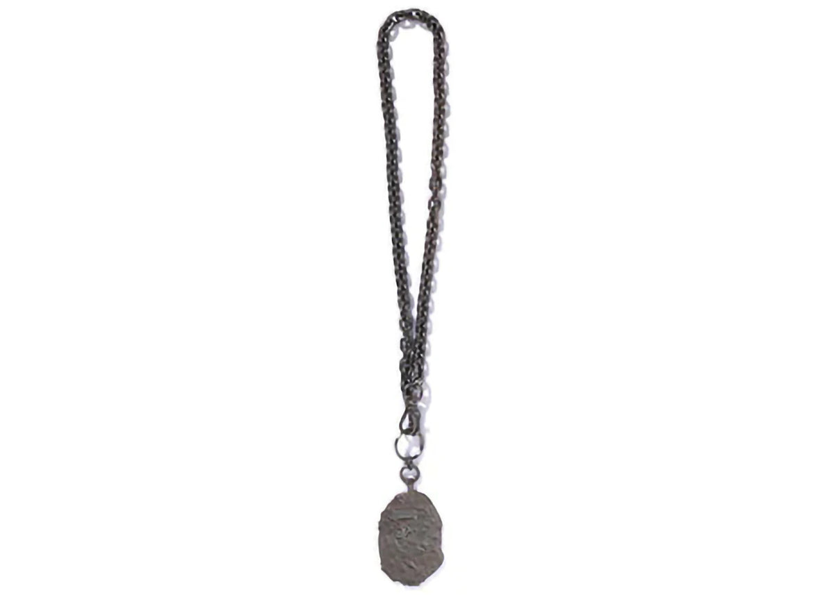 BAPE Ape Head Chain Necklace Black - vue secondaire A