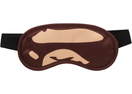 BAPE Ape Head Eye Mask Brown - product view 2