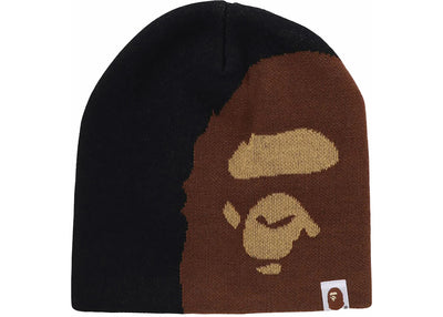 BAPE Ape Head Knit Cap Black