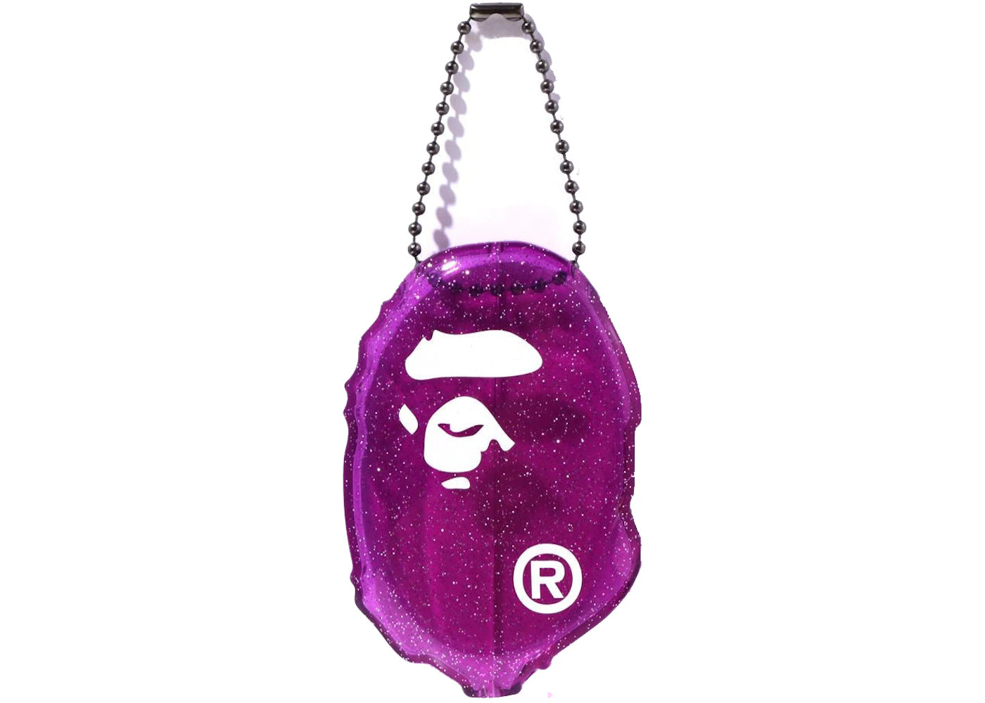 BAPE Ape Head Blade Münzkapsel Lila - vue 360