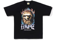BAPE Ape Head Mad Tee Black