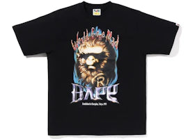 BAPE Ape Head Mad Tee Black
