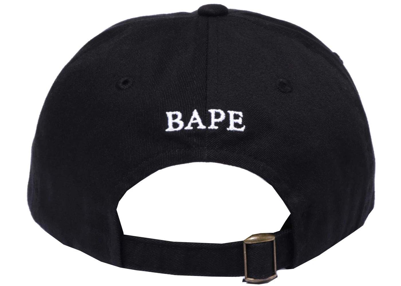 BAPE Ape Head One Point Panel Cap (SS22) Black - vue secondaire B