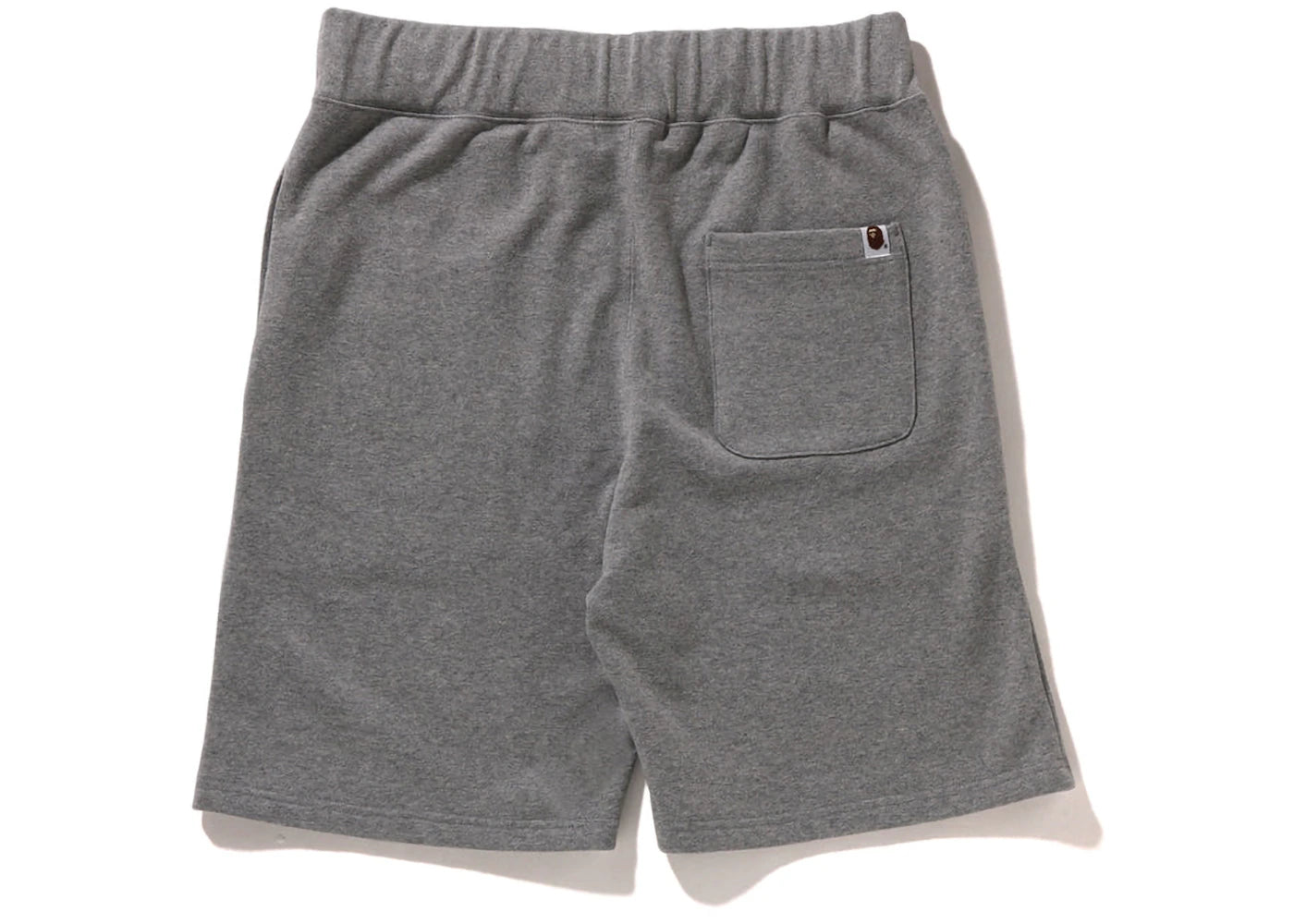 BAPE Ape Head One Point Sweat Short Grey - vue secondaire B
