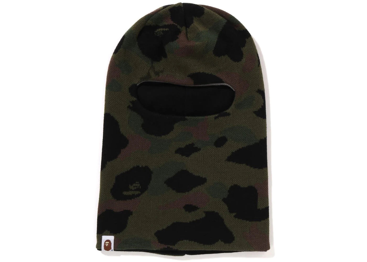 BAPE Ape Head Reversible Knit Balaclava Black - vue secondaire B