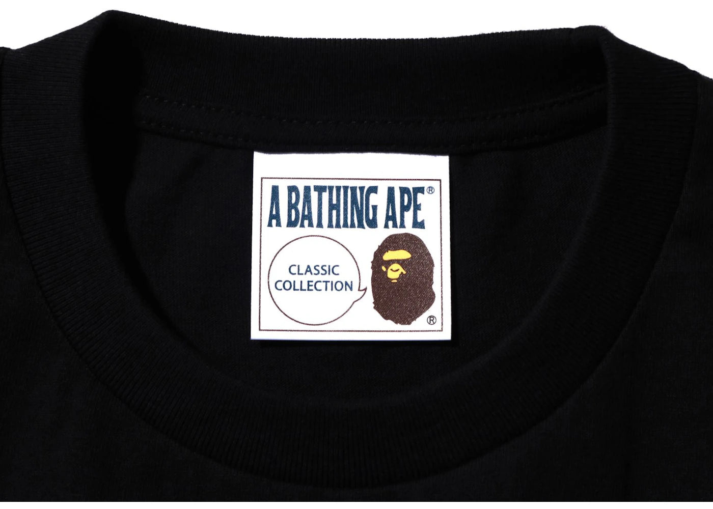 BAPE Ape Head Tee Tee Black - vue secondaire A