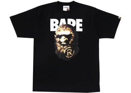 BAPE Ape Head Tee Tee Black - authentic BAPE product