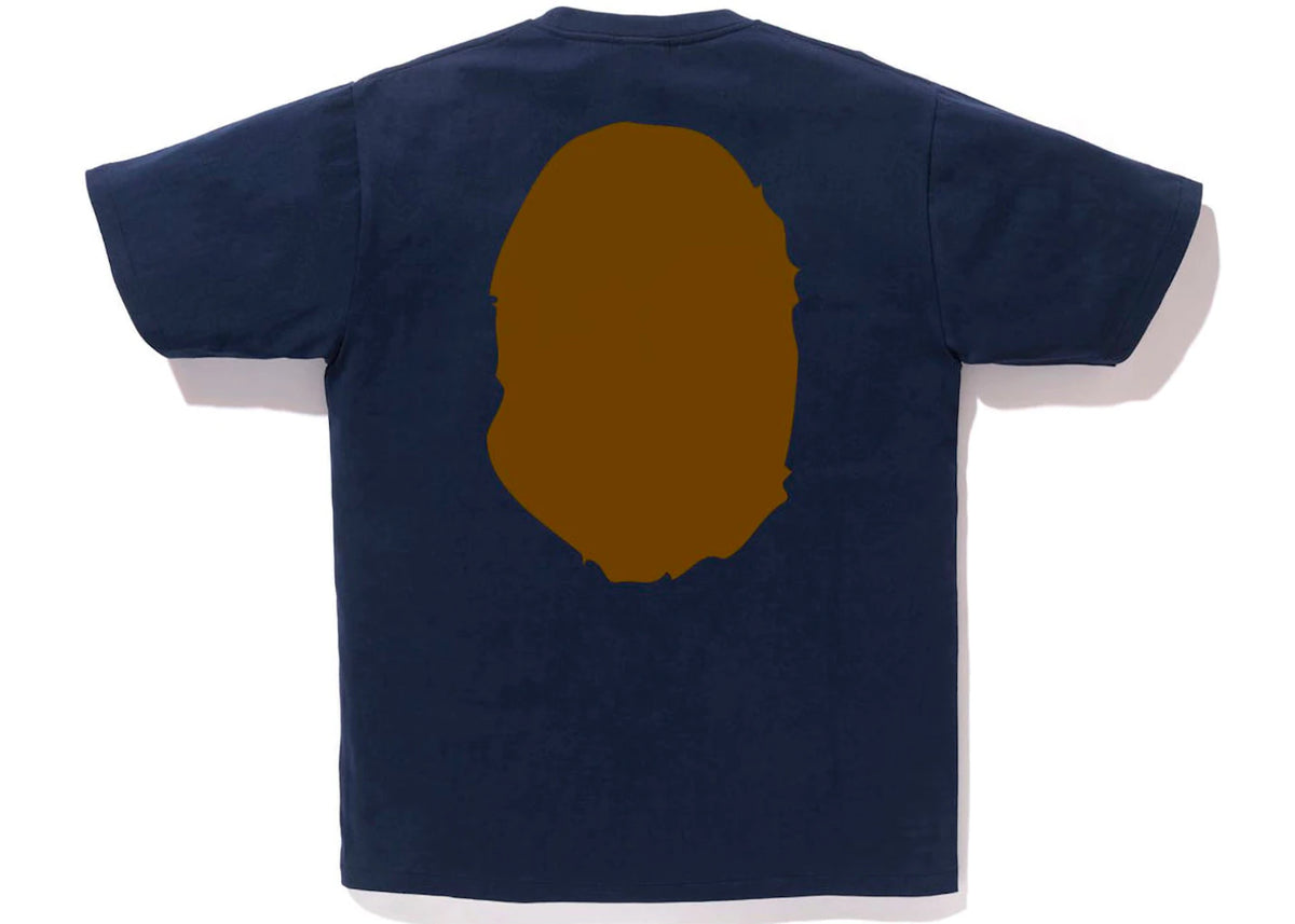 BAPE Ape Head Tee (SS22) Navy - vue secondaire A