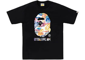 BAPE Art Camo By Bathing Ape Tee Black