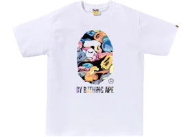 BAPE Art Camo By Bathing Ape Tee White - authentic BAPE product
