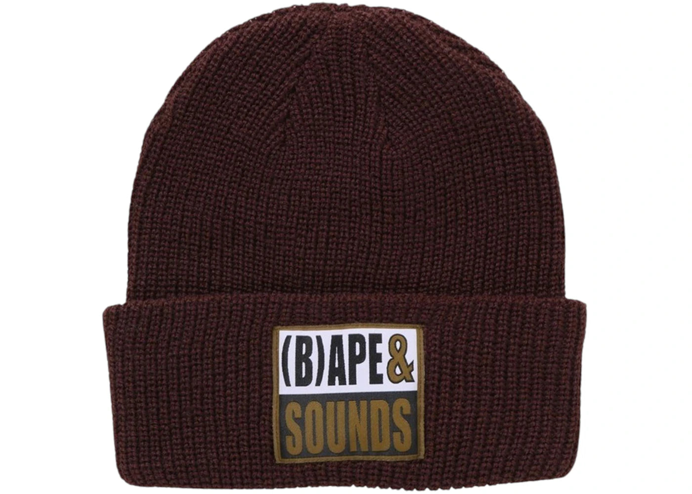BAPE (B)Ape Sounds Knit Cap Brown - vue 360