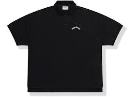 BAPE BLACK Logo Polo Black - authentic BAPE product