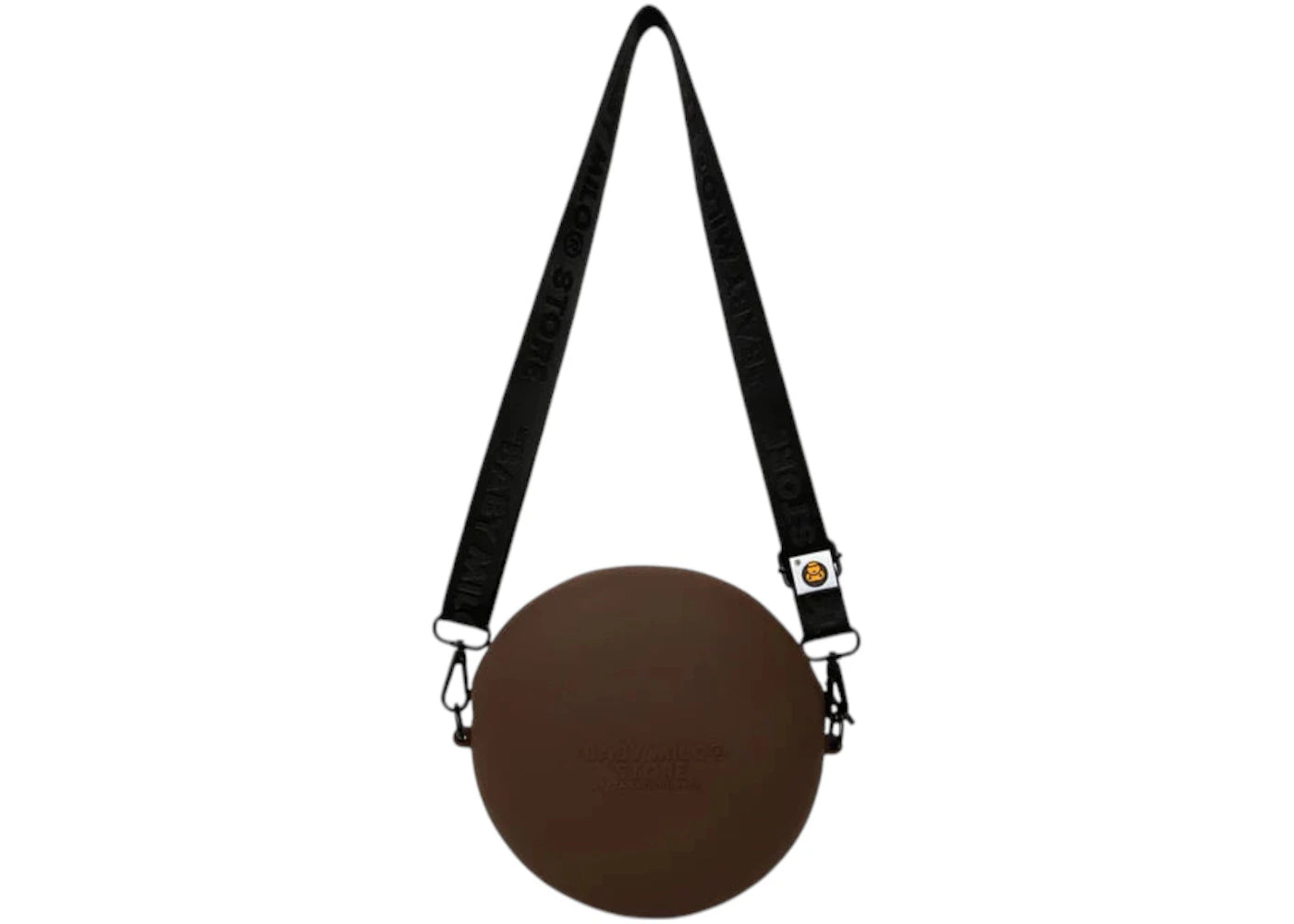 BAPE Baby Milo Face Crossbody Bag Brown - vue secondaire B