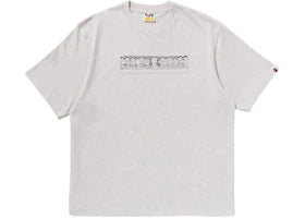 BAPE Baby Milo Graphic Relaxed Fit Tee Gray