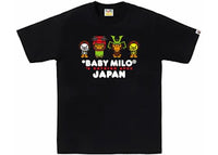BAPE Baby Milo Japan Tee Black