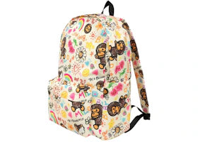 BAPE Baby Milo Large Backpack Ivory