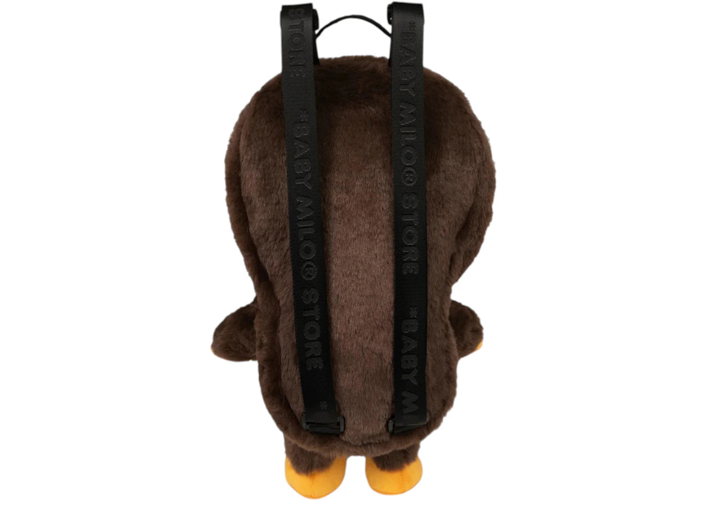 BAPE Baby Milo Large Plush Backpack Brown - vue secondaire A