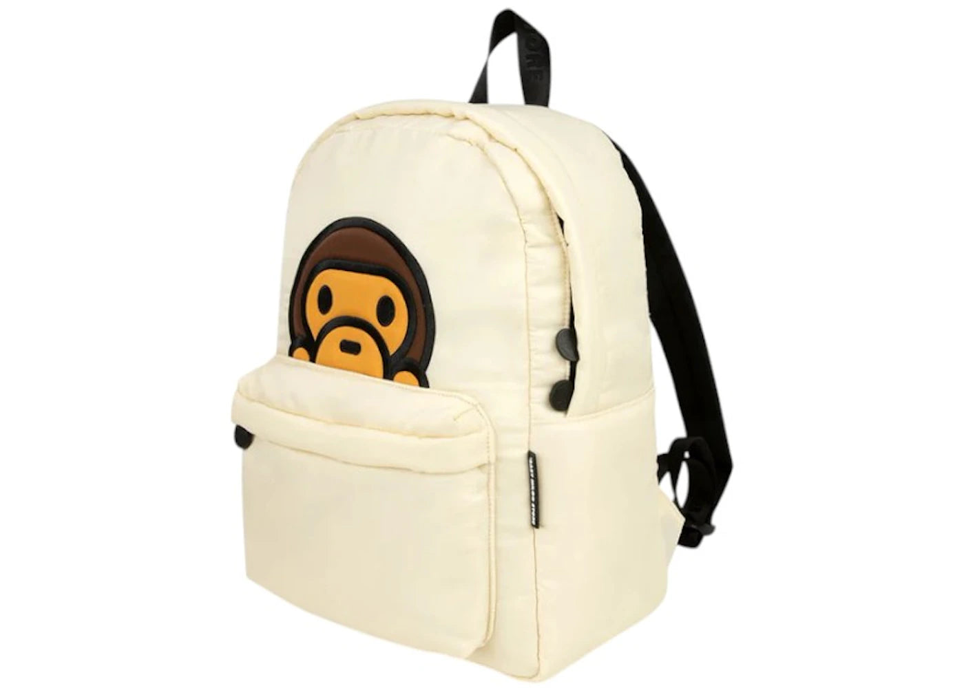 BAPE Baby Milo Medium Backpack (SS25) Ivory - vue secondaire B