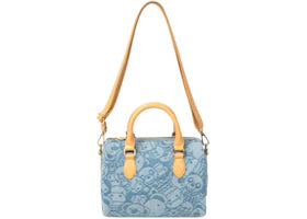 BAPE Baby Milo PU Crossbody Bag Denim - vue 360