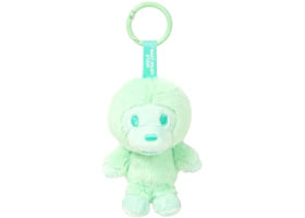 BAPE Baby Milo Plush Keychain (SS26) Light Green - vue 360