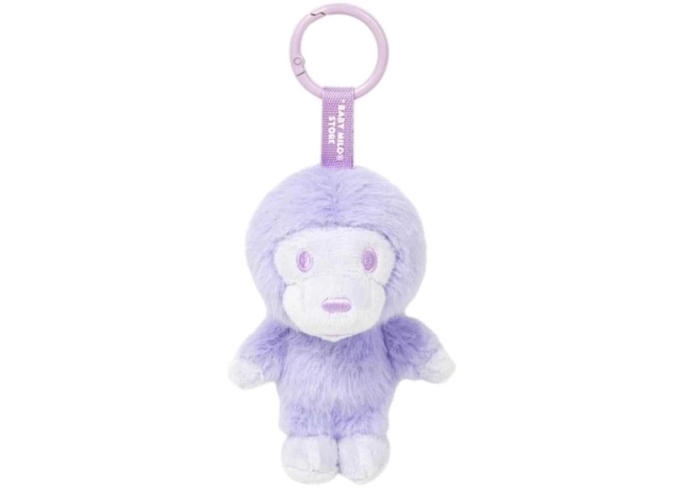 BAPE Baby Milo Plush Keychain (SS26) Lilac - vue secondaire A