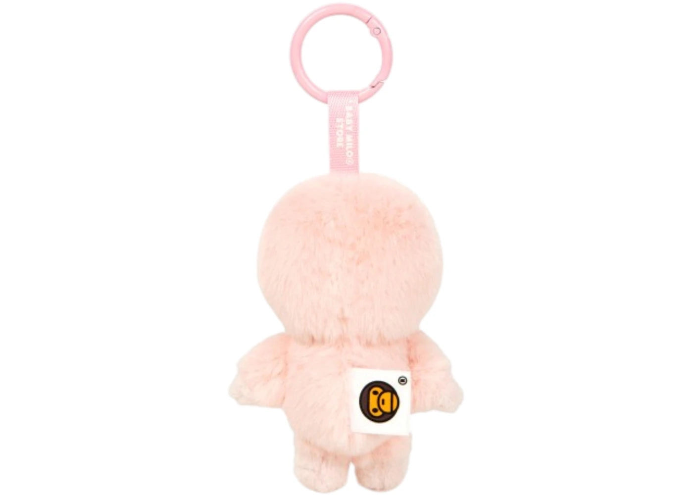 BAPE Baby Milo Plush Keychain (SS26) Pale Pink - vue secondaire B