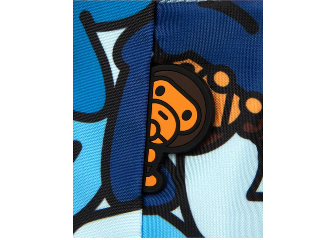 BAPE Baby Milo Soft Medium Backpack Blue - vue secondaire B