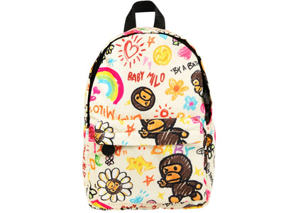 BAPE Baby Milo Soft Mini Backpack Cream - product view 2