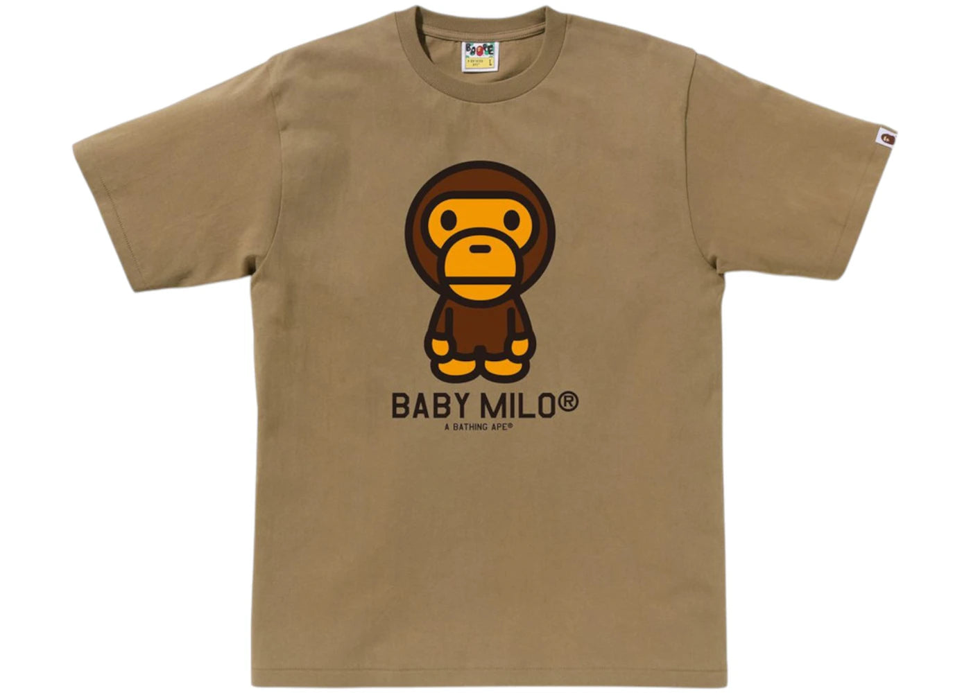 BAPE Baby Milo Tee (FW24) Beige - vue secondaire A