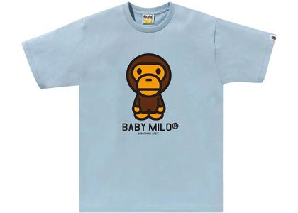 BAPE Baby Milo Tee (SS24) Blue/Sax - authentic BAPE product