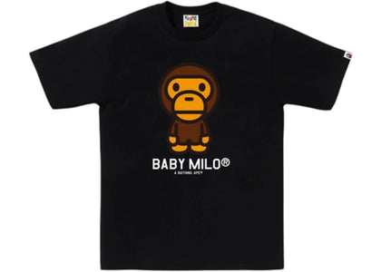 BAPE Baby Milo Tee (SS25) Black - authentic BAPE product