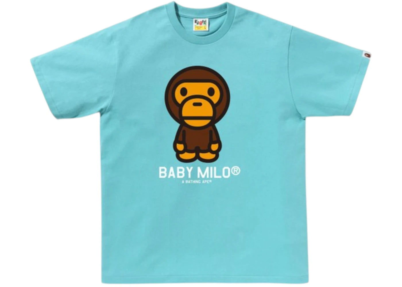 BAPE Baby Milo Tee (SS25) Blue - vue 360