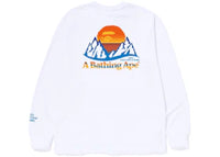 BAPE Bape Mountain L/S Tee (FW22) White