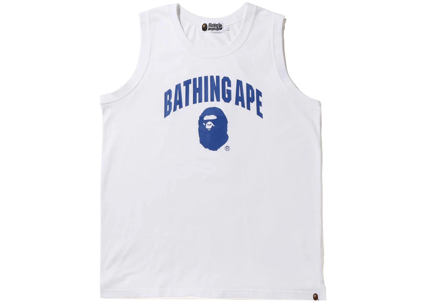 BAPE Bathing Ape Tank Top White - vue 360