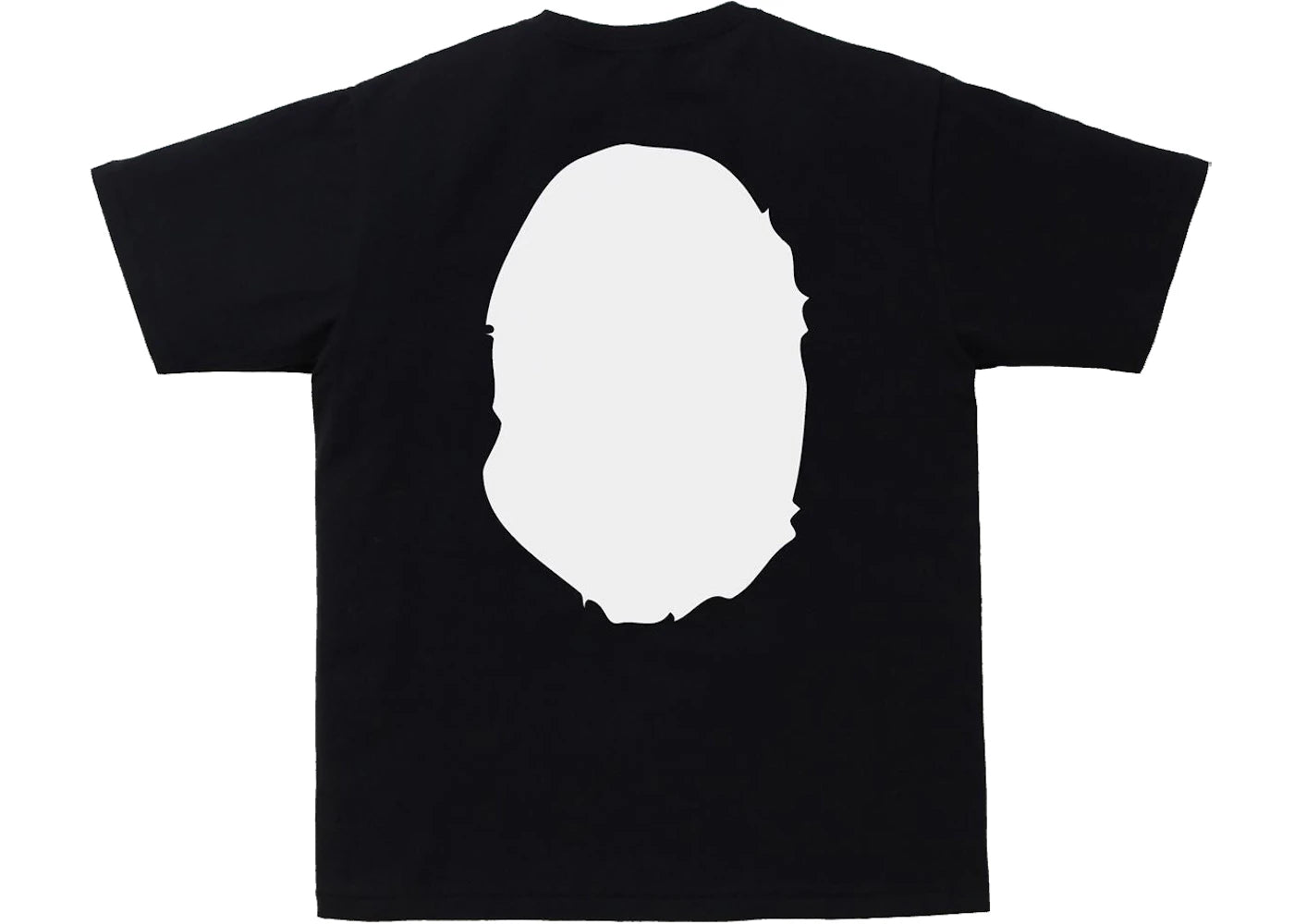 BAPE Bicolor Big Ape Head Tee (FW21/SS22/FW22) Black - vue secondaire B