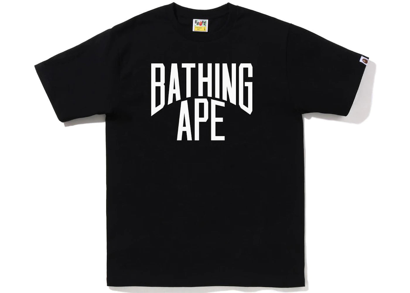 BAPE Bicolor NYC Logo Tee Black - vue secondaire A