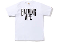 BAPE Bicolor NYC Logo Tee White