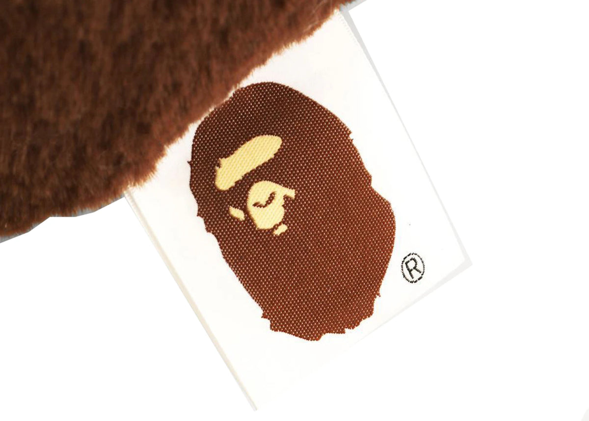 BAPE Big Ape Head Cushion Brown - vue secondaire B