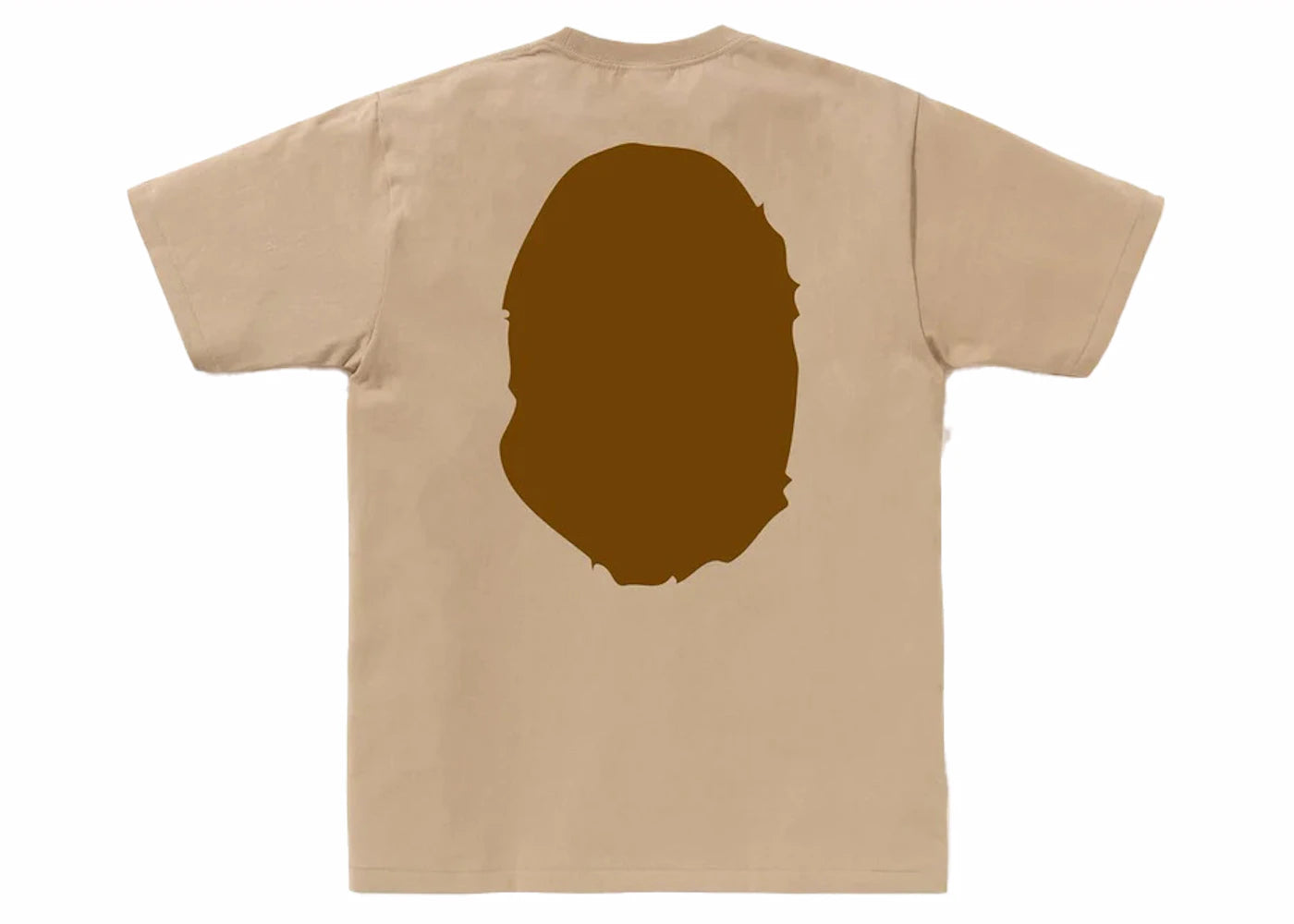 BAPE Big Ape Head Tee Beige - vue secondaire A