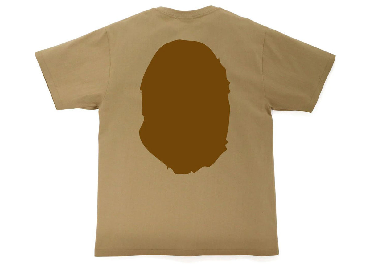 BAPE Big Ape Head Tee (FW21) Beige - vue secondaire B