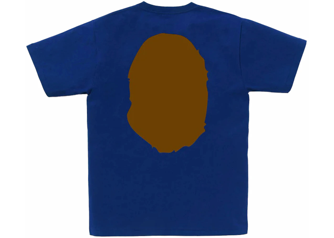 BAPE Big Ape Head Tee Blue - vue secondaire B