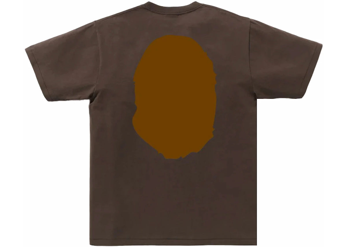 BAPE Big Ape Head Tee Brown - vue secondaire A