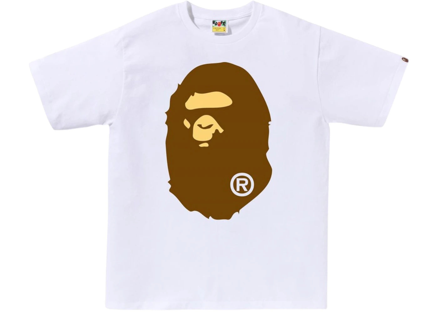 BAPE Big Ape Head Tee (FW25) White - vue 360