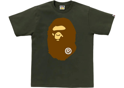 BAPE Big Ape Head Tee Olive Drab