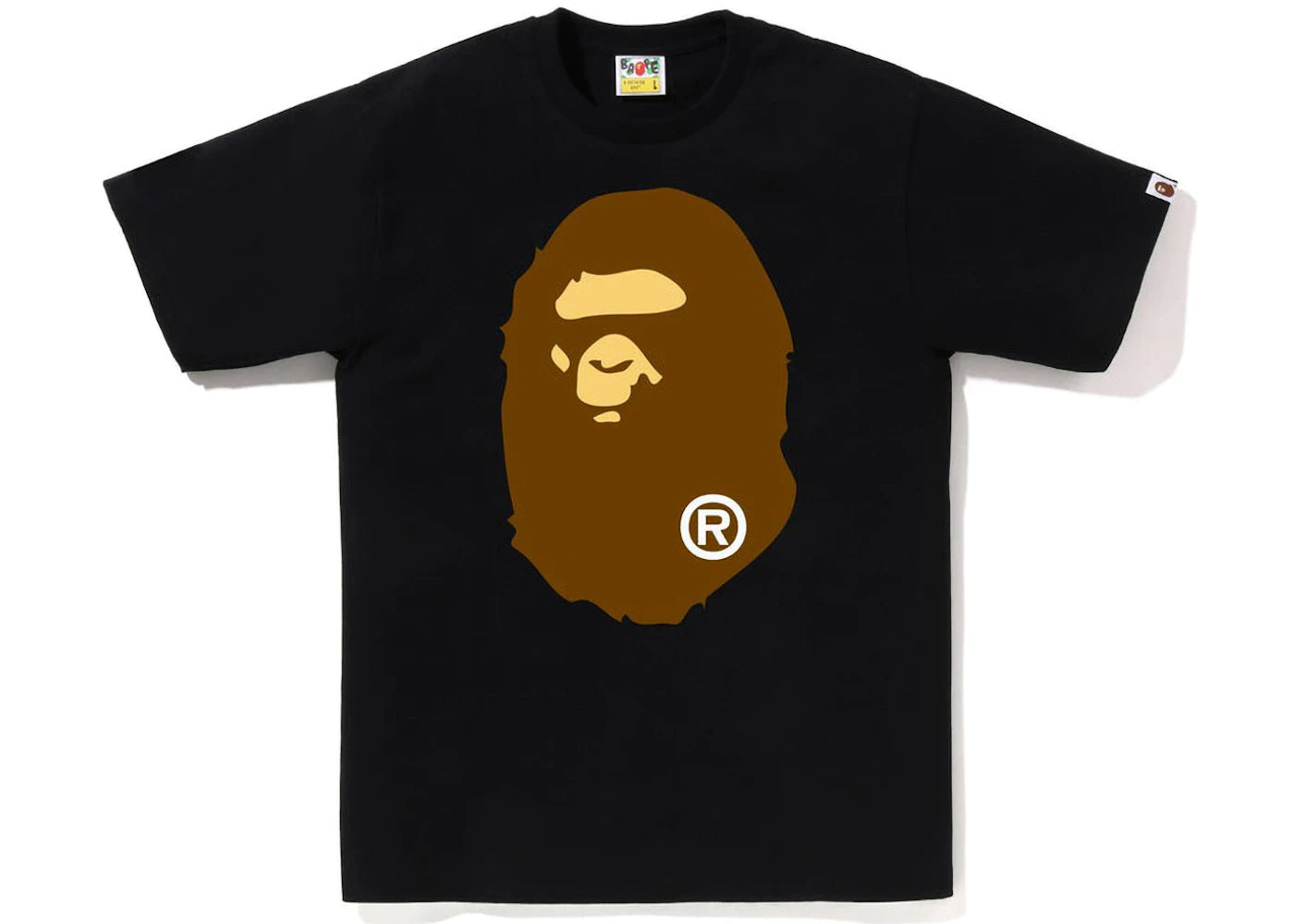 BAPE Big Ape Head Tee (SS23) Black - vue secondaire A