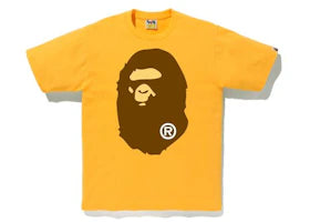 BAPE Big Ape Head Tee Yellow